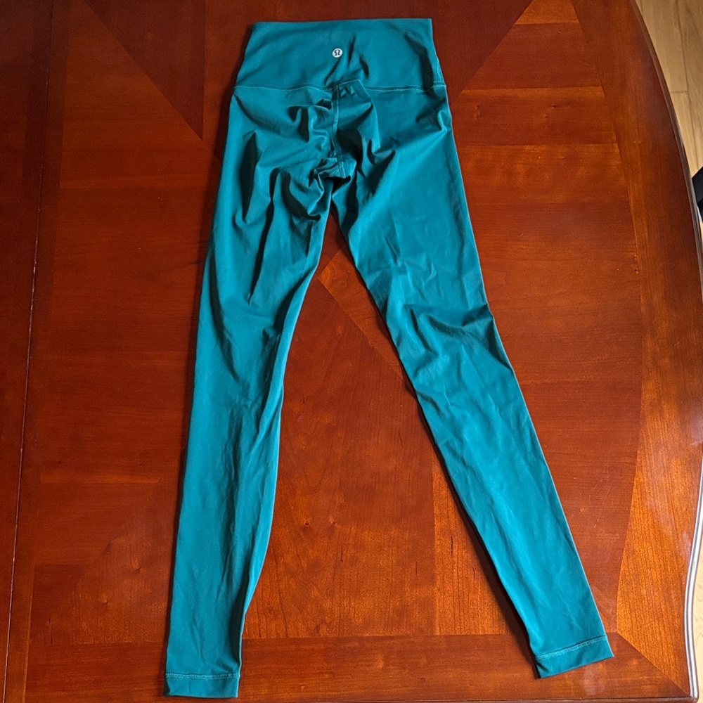 lululemon athletica Teal Leggings